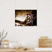 Vintage Kamera Poster (Küche)