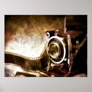Vintage Kamera  Poster
