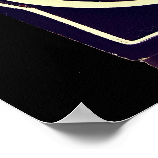 Vintage Kamera Poster (Ecke)