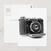 Vintage Kamera Postkarte (Vorne/Hinten)
