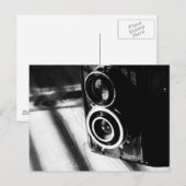 Vintage Kamera Postkarte (Vorne/Hinten)