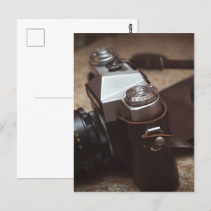 Vintage Kamera Postkarte