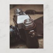 Vintage Kamera Postkarte (Vorderseite)