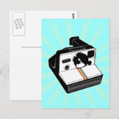 Vintage Kamera Postkarte (Vorne/Hinten)