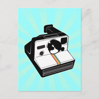 Vintage Kamera Postkarte