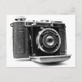 Vintage Kamera Postkarte (Vorderseite)