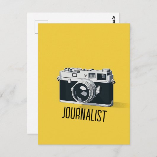 Vintage Kamera Postkarte (Vorne/Hinten)