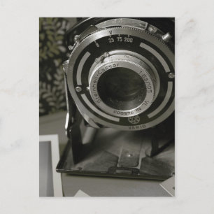 Vintage Kamera Postkarte