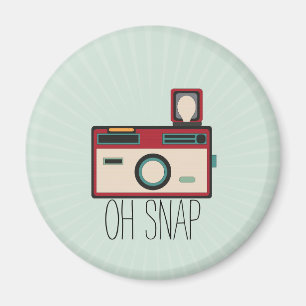 Vintage Kamera-Retro Blick-oh Verschluss Magnet