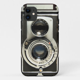 Vintage Kamera Rolleiflex iPhone 11 Hülle