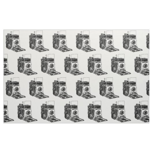 Vintage Kamera Stoff (Fat Quarter (45,7 x 55,9 cm))
