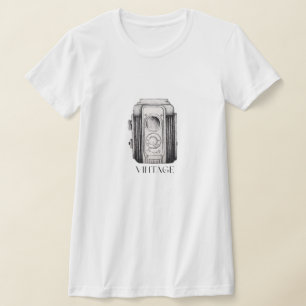 Vintage-Kamera-T-Shirt T-Shirt