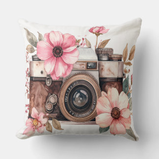 Vintage-Kamera-Tasse - Retro-Geschenk für Fotograf Kissen