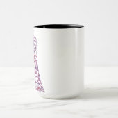 Vintage-Kamera & Tattoos Tasse (Zentrum)