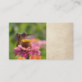 Vintage Kamera Visitenkarte (Rückseite)