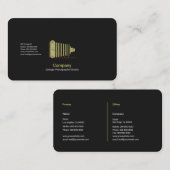 Vintage Kamera Visitenkarte (Vorne/Hinten)