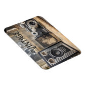 Vintage Kameras und Foto Magnet (Rechte Seite)
