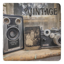 Vintage Kameras und Foto