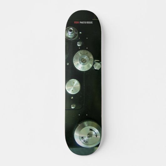 Vintage Kameraskateboard-Plattform Skateboard (Vorne)