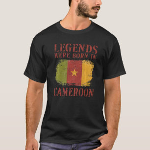 Vintage Kamerunische Flagge Kamerun T-Shirt