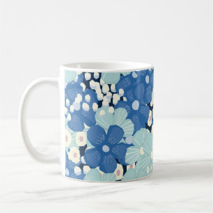 Vintage Kamille Wildblumen: Romantische Printwerbu Kaffeetasse
