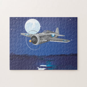 Vintage-Kampfflugzeuge Puzzle
