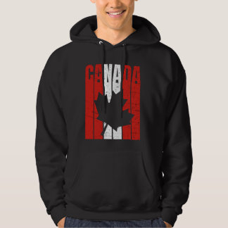 Vintage Kanada-Flagge Hoodie