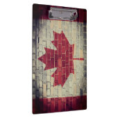 Vintage Kanada-Flagge Klemmbrett (Rechts)