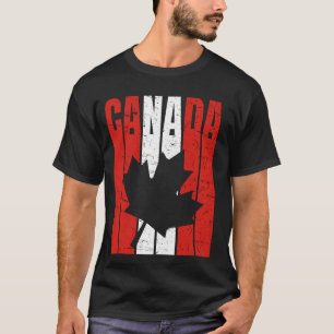 Vintage Kanada-Flagge T-Shirt