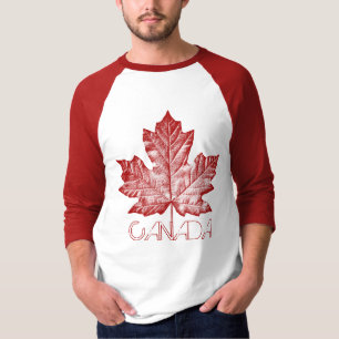 Vintage Kanada-Shirt Coole benutzerdefinierte Base T-Shirt