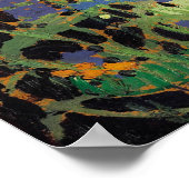 Vintage kanadische Malerei Tom Thomson Wood Lilies Poster (Ecke)