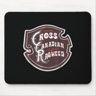 Vintage kanadische Ragweed Mousepad