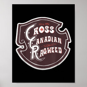 Vintage kanadische Ragweed Poster