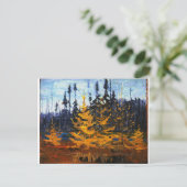 Vintage kanadische Wildnis Tom Thomson Tamaracks Postkarte (Stehend Vorderseite)