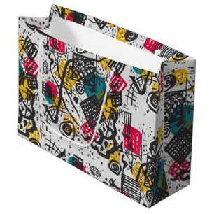 Vintage Kandinsky Kleine Welten V Bauhaus Abstrakt Große Geschenktüte