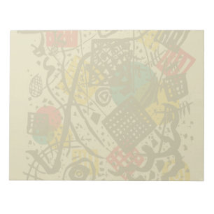 Vintage Kandinsky Kleine Welten V Bauhaus Abstrakt Notizblock