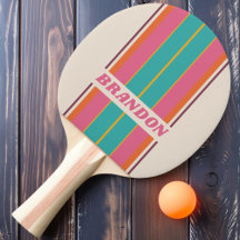 Vintage Kandy-Regenbogen-Streifen mit Namen
