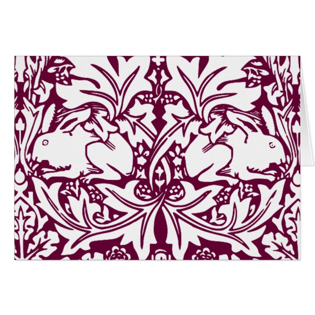 Vintage Kaninchen (Vorderseite (Horizontal))