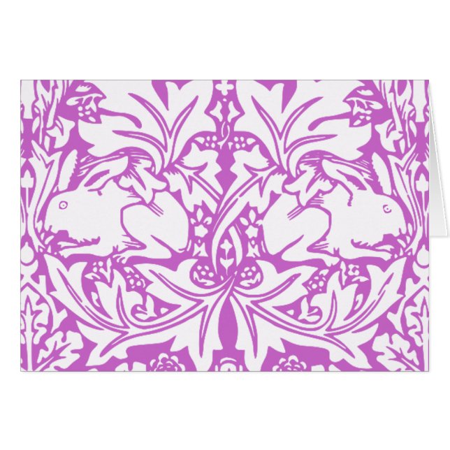 Vintage Kaninchen (Vorderseite (Horizontal))