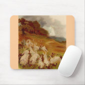 Vintage Kaninchen Mousepad (Mit Mouse)