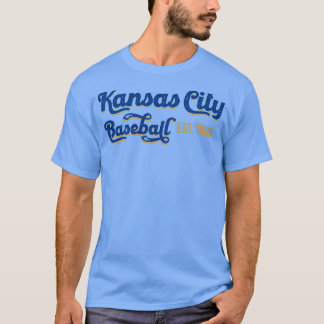 Vintage Kansas City Baseball Est 1969 Baseball Lie T-Shirt