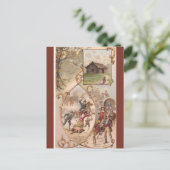 Vintage Kansas Postkarte (Stehend Vorderseite)