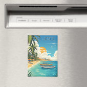 Vintage Kap-Verde-Reise Magnet (In Situ (Geschirrspüler))