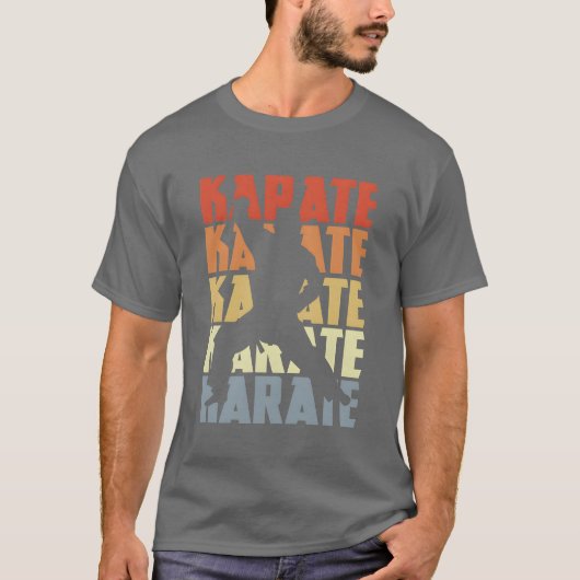 Vintage Karate gift T-Shirt (Vorderseite)
