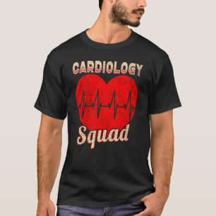Vintage Kardiologie-Team Herz-Kreislauf Kardiologe T-Shirt