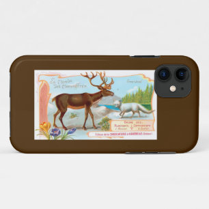 Vintage Karibik (Rentier) und Arktis Fox Case-Mate iPhone Hülle