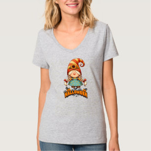 Vintage-Karo-Herbst-LKW-Hallo-Herbst-Rückseite-T-S T-Shirt