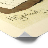 Vintage Karpentier Chocolat-Werbung Poster (Ecke)