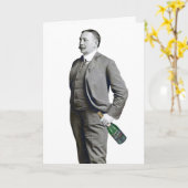 Vintage Karte (Gelbe Blume)