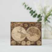 Vintage Karte (Stehend Vorderseite)